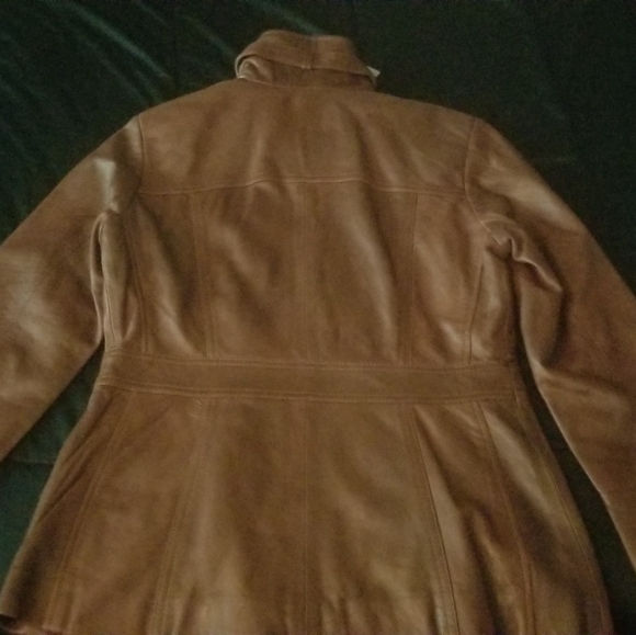 Andrew Marc Leather Jacket - Picture 3 of 7